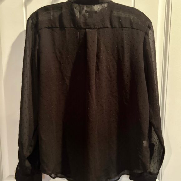 Ann Taylor See through silk blouse - Picture 3 of 3